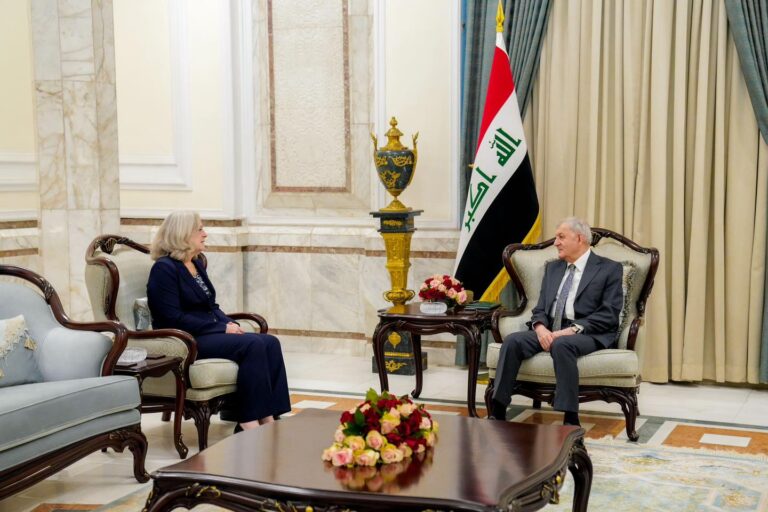 رشيد يدعو لتوسيع التعاون بين بغداد وواشنطن لمواجهة التغيرات المناخية