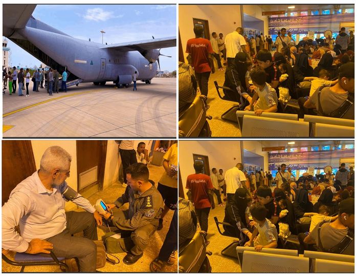 وصول طائرتي الجالية العراقية القادمتين من السودان لمطار بغداد