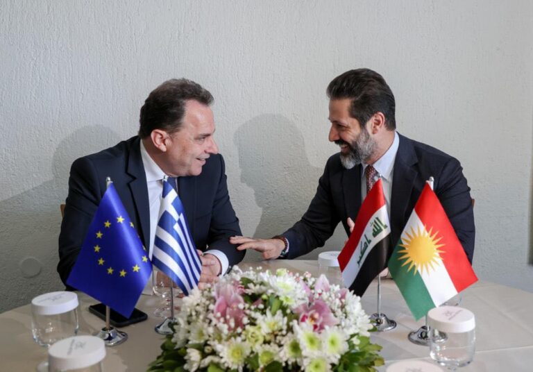 على هامش لقاء قوباد طالباني .. اليونان تبدي استعدادها لتقديم المشورة الامنية لكوردستان