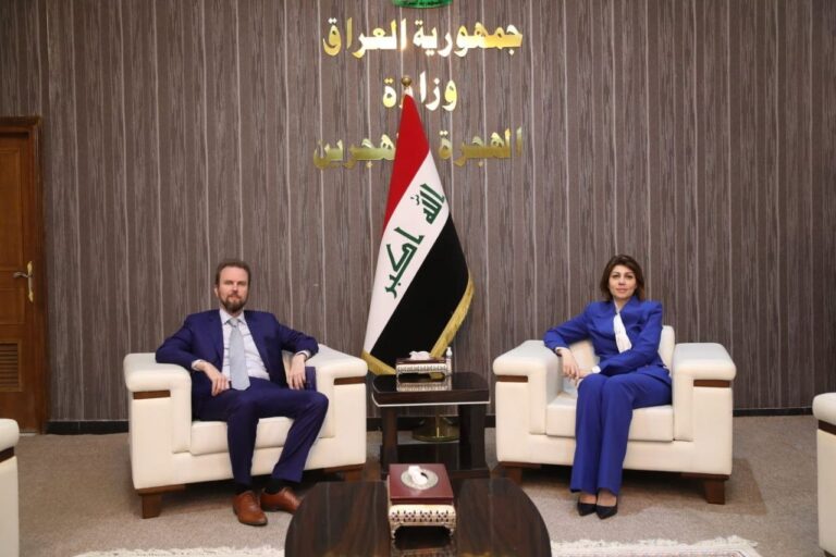 وزيرة الهجرة تبحث مع بعثة الاتحاد الأوربي أوضاع العراقيين في الخارج