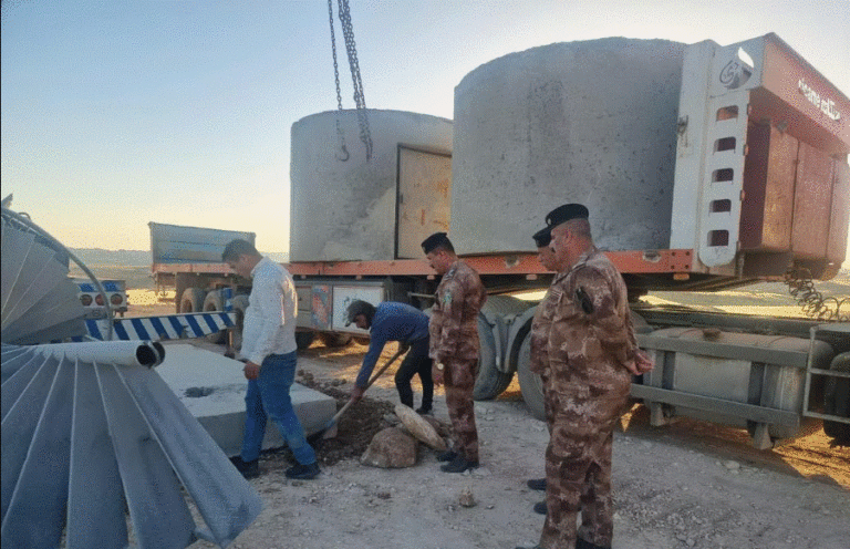 صور .. نصب ابراج مراقبة على حدود السليمانية _ ايران لمنع التهريب