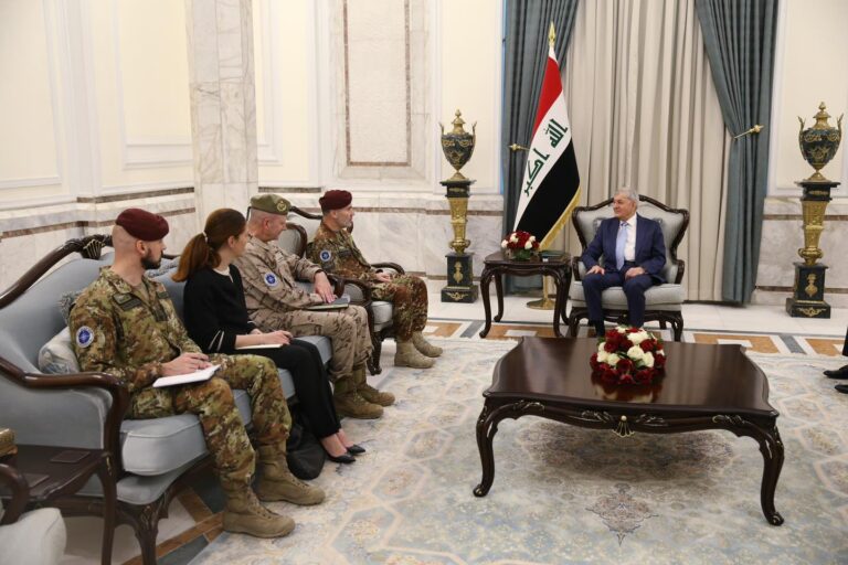 رشيد يثمن جهود الناتو في تدريب وتطوير قدرات قوات الأمن العراقية