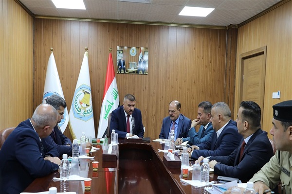 الشمري يترأس اجتماعاً حول مكافحة المخدرات وحصر السلاح بيد الدولة