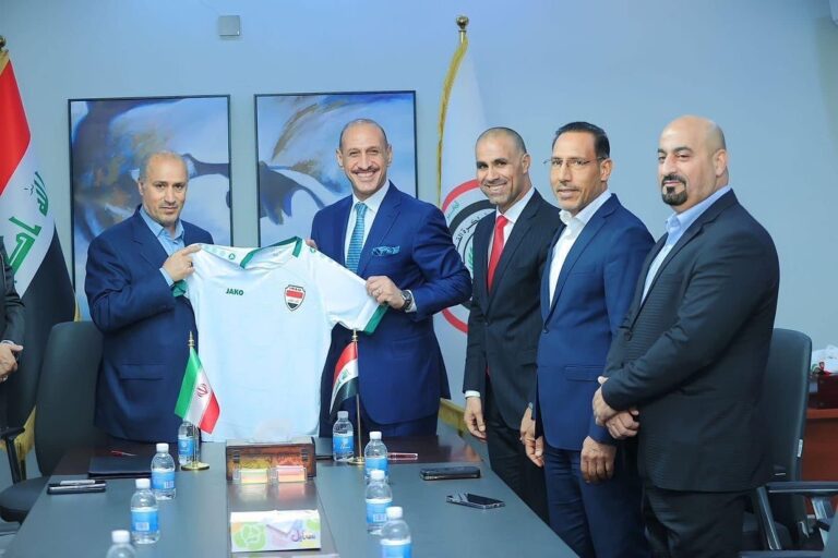 اتحاد الكرة العراقي يبرم مذكرة تفاهم مع نظيره الإيراني