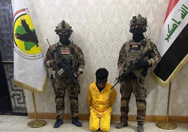 مكافحة الإرهاب _ السليمانية تلقي القبض على (٣) مطلوبين