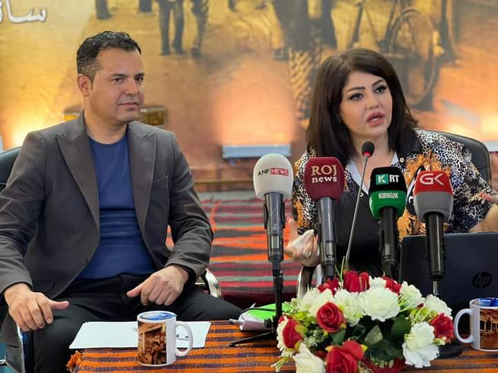 كركوك .. صالون شارع الجمهورية يستضيف الأكاديمية والإعلامية الدكتورة شيلان فتحي