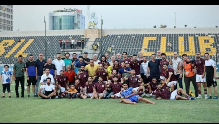 منتخب كركوك يتصدر مجموعته في بطولة الجمهورية بكرة القدم