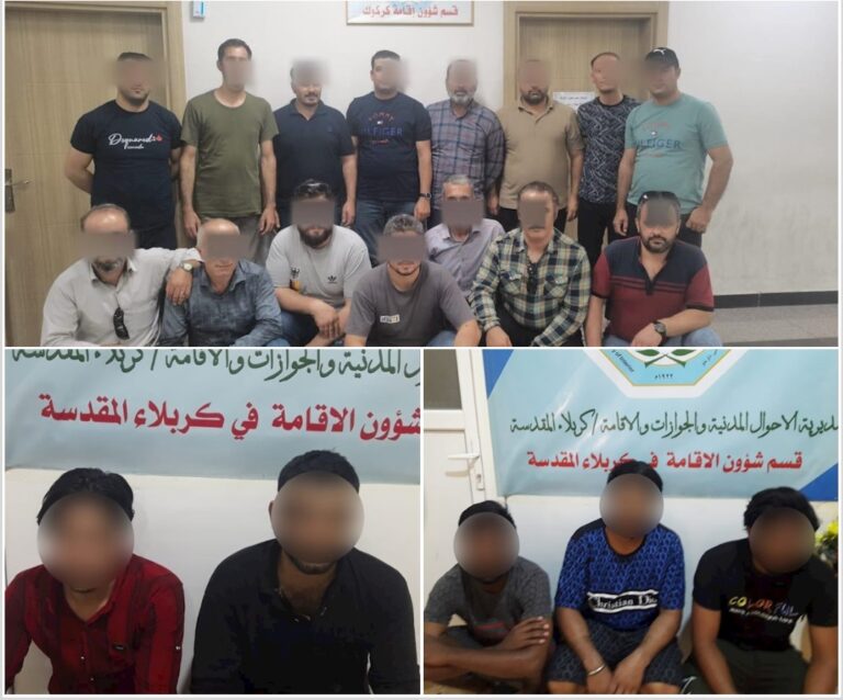 الإقامة: ضبط 52 مخالفا أجنبيا في محافظتين