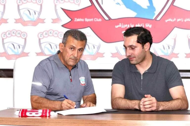 تسمية عز الدين عسكر مدرباً لنادي زاخو لكرة القدم