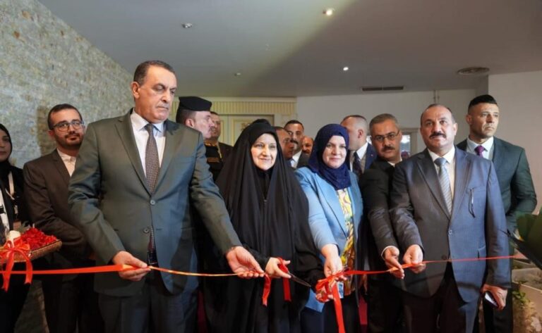 الياسري تفتتح مشروع الكابل الضوئي في كركوك