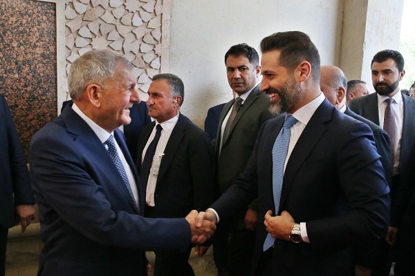 رئيس الجمهورية يؤكد دعمه لوفد حكومة الإقليم كفريق مشترك وموحد