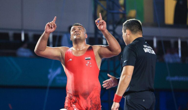 فضية ونحاسية للعراق بدورة الألعاب القتالية في السعودية