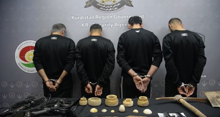 “قطع تعود لعصور مختلفة”.. الإطاحة بشبكة متخصصة في سرقة الآثار بالسليمانية