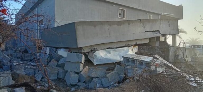 كركوك.. مصرع شقيقتين بانهيار منزل نتيجة انفجار إسطوانة غاز