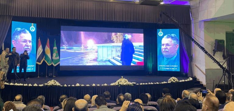 طالباني: نحتاج سياسة وستراتيجية جديدة للإعلام تسير بالتزامن مع التطورات