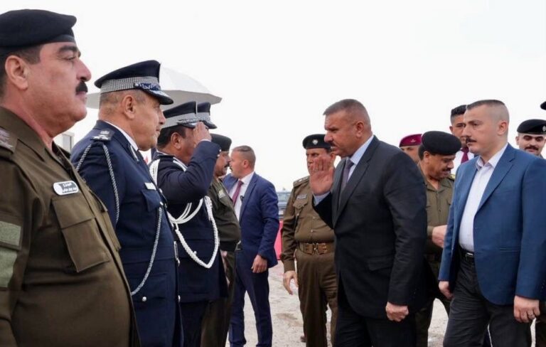 الداخلية تفتتح أول قاطع مرور للطرق السريعة في العراق بمدينة الفلوجة