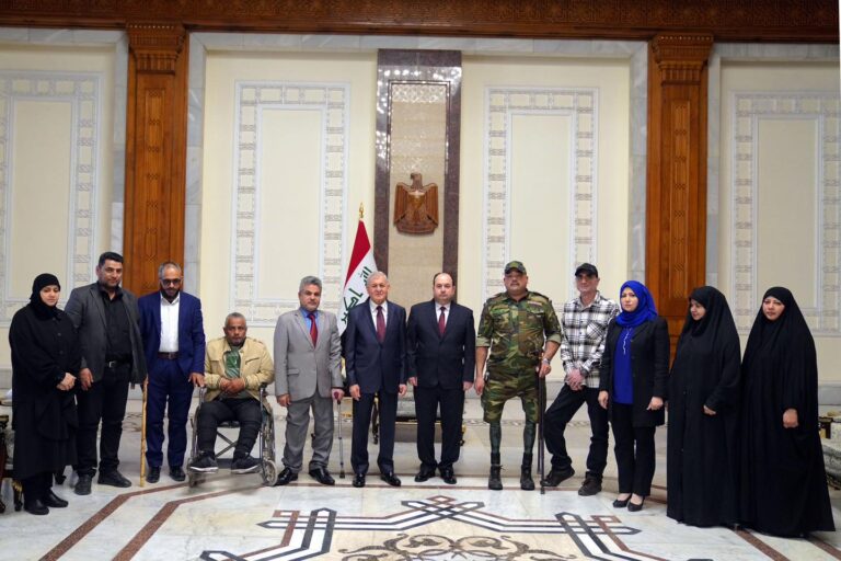 رئيس الجمهورية: تضحيات العراقيين في محاربة الإرهاب ستبقى في ذاكرة التاريخ