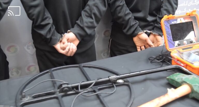 القبض على منقبي آثار متلبسين في السليمانية