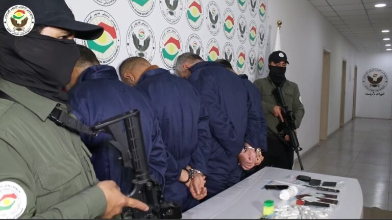 “مخبأة في أحشائهم”.. أربيل تصادر كميات من المخدرات مع ٤ أشخاص