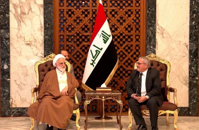 رئيس السلطة القضائيةالإيرانية في بغداد لتعزيز العلاقات القانونية والقضائية