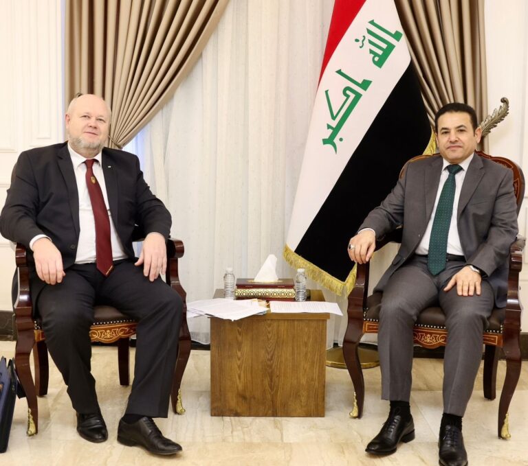 الأعرجي يجدد موقف العراق الداعي لإيقاف الحرب الروسية الأوكرانية