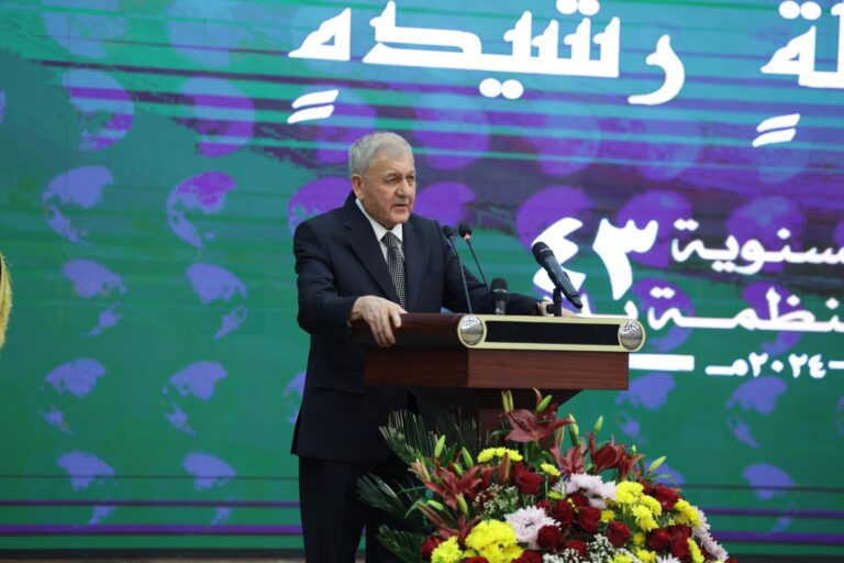 رئيس الجمهورية في ذكرى تأسيس منظمة بدر: كتبنا ذكرياتنا الجهادية سوية على طريق تحرير البلد