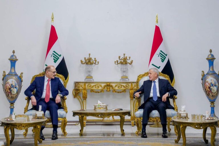 رئيس الجمهورية: لا بد أن يكون القانون هو الحاكم في تنظيم العلاقة بين الإقليم وبغداد