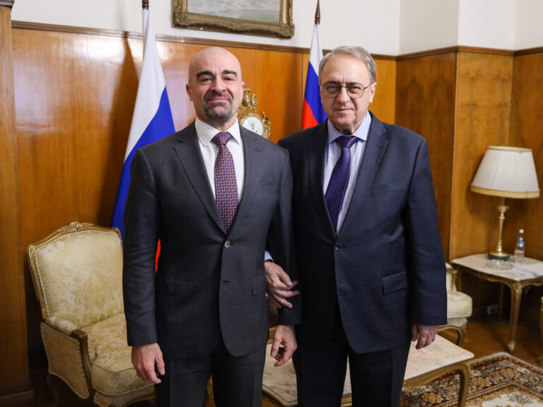 طالباني وبوغدانوف يشددان على توسيع التنسيق والتعاون