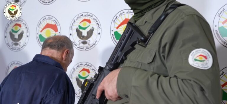 إلقاء القبض على المتهم بحرق مخزن منطقة الصناعة الشمالية بأربيل