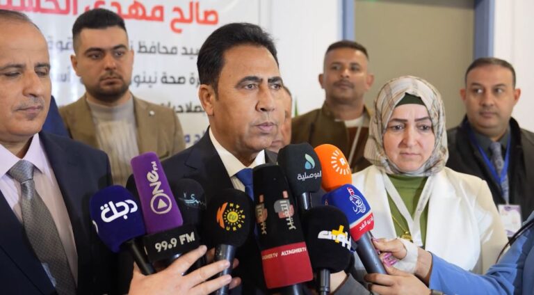 محافظ نينوى يعد بثورة في القطاع الصحي بالمحافظة حتى عام 2026