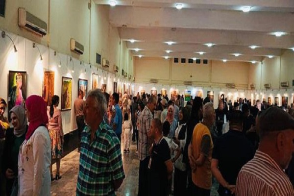 100 فنان عربي وأجنبي يشاركون في معرض دولي للفن التشكيلي
