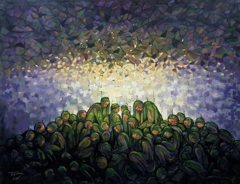 افتتاح معرض تشكيلي يجسد جرائم الأنفال وعمق الجرح الإنساني