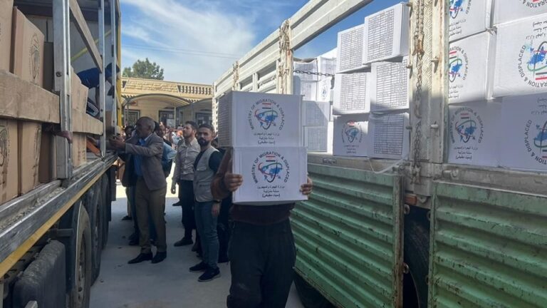 الهجرة: شمول ألف أسرة عائدة إلى مناطقها الأصلية في سنجار بالمساعدات الإغاثية