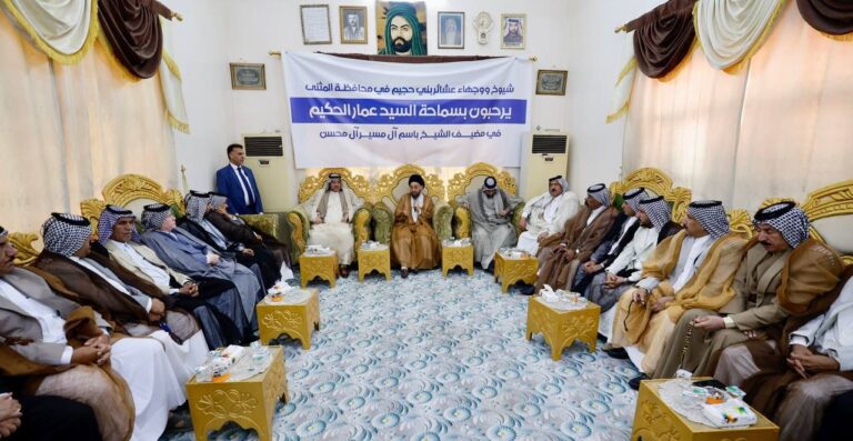 الحكيم: البلد يسير في الطريق الصحيح ما دام أبناء المحافظات ممكنين في محافظاتهم