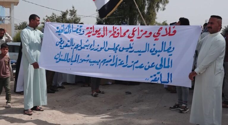 رغم وفرة الأمطار..” قضاء الشافعية” في الديوانية يعاني شح المياه والجفاف