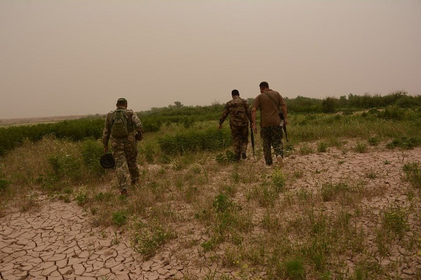 تدمير أماكن لداعش في ديالى يستخدم للدعم اللوجستي