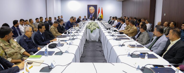 طالباني: هدفنا خدمة المواطنين واي تغيير يلزم في المناصب الادارية سننفذه