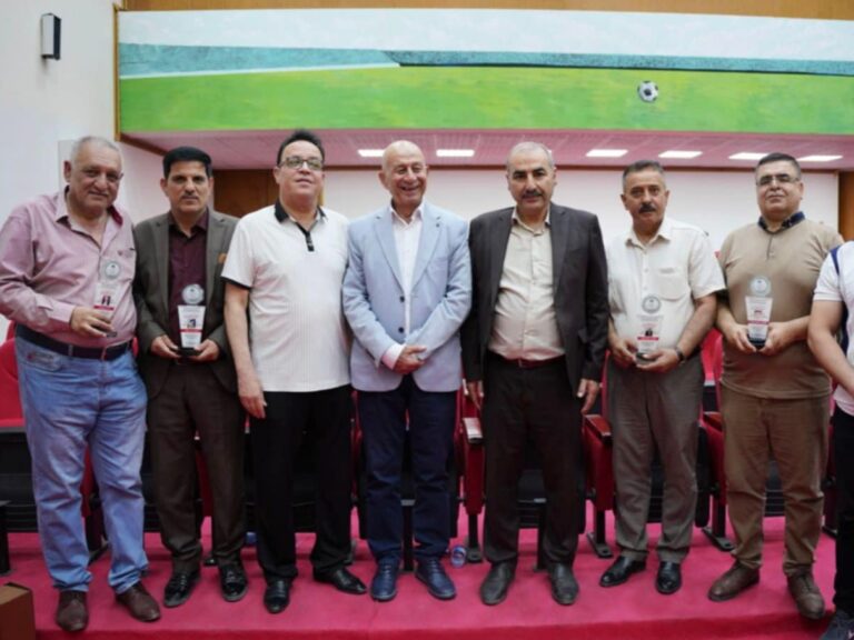 أولومبية كركوك تكرم رواد الصحافة الرياضية وتشيد بدورهم الريادي