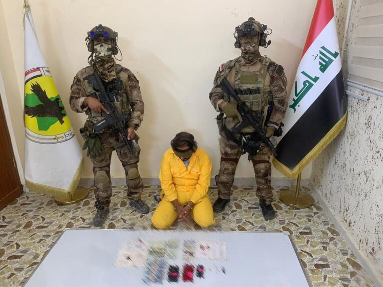 جهاز مكافحة الارهاب يلقي القبض على (4) ارهابيين في كركوك والانبار