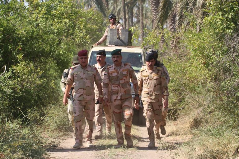 العمليات المشتركة تنفذ حملة أمنية في بساتين ديالى