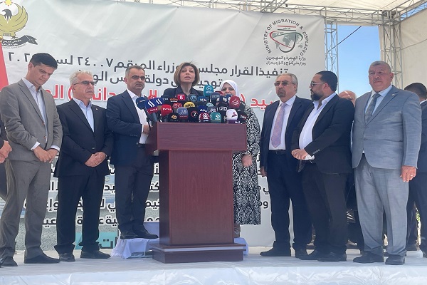 الهجرة والمهجرين تشكر السليمانية وتعلن اغلاق اخر مخيمات النازحين فيها