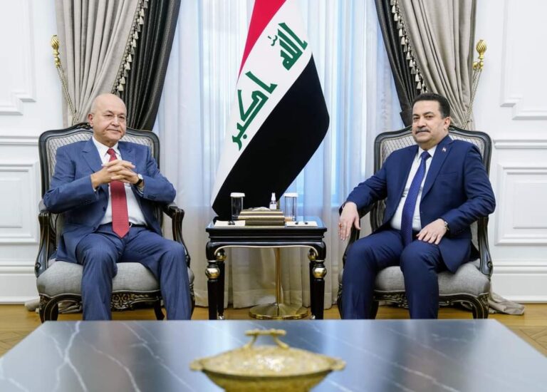 السوداني وبرهم صالح يؤكدان أهمية دعم الانتخابات التشريعية في كردستان