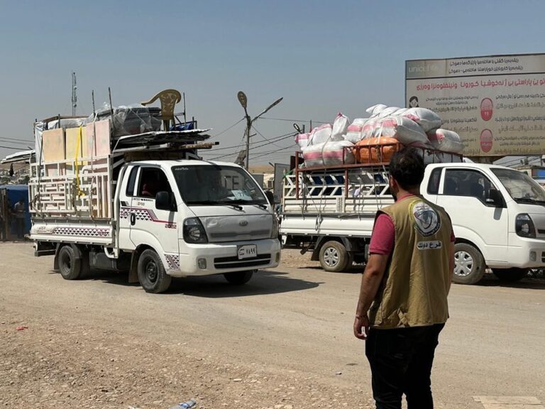 الهجرة تعلن عودة 1841 نازحاً من مخيمات دهوك إلى سنجار