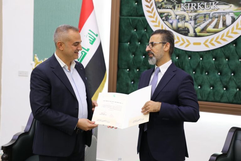 نقيب الصحفيين يهنىء ” ريبوار طه ” بتسنمه مهام منصب محافظ كركوك