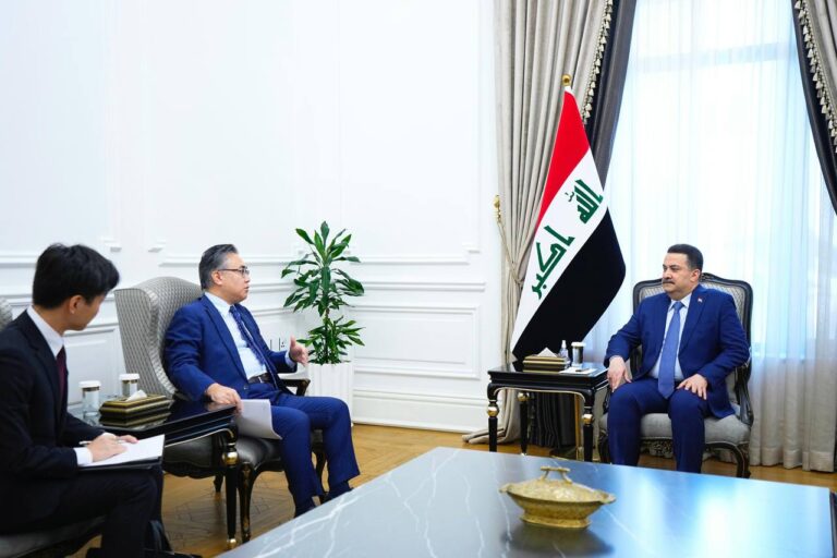 السوداني يؤكد انفتاح بيئة الاستثمار على الشركات اليابانية الرصينة