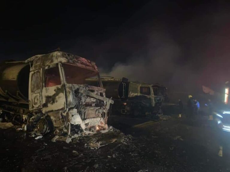 إصابات بشرية وخسائر مادية.. تفاصيل جديدة عن حريق “برويزخان”