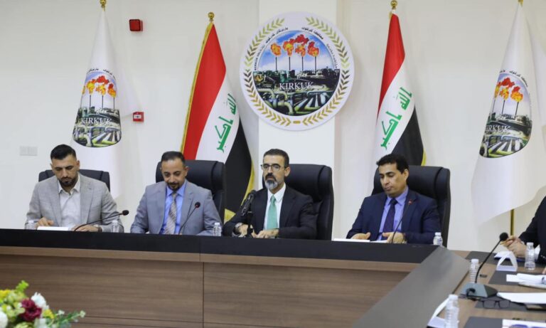 محافظ كركوك يوجه بتحقيق العدالة في ملف تجهيز الكهرباء والماء