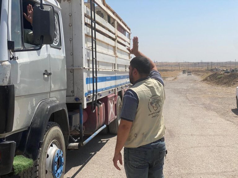 الهجرة تعلن عودة أكثر من 500 نازح من مخيمي حسن شام والخازر إلى نينوى