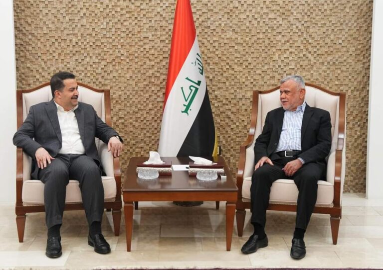 السوداني يلتقي الأمين العام لمنظمة بدر