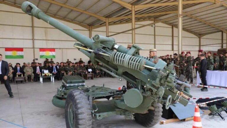 الدفاع تدافع عن البيشمركة في قضية مدافع هاوتزر